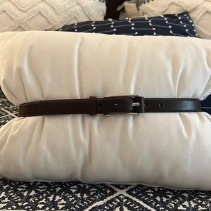 NWOT Banana Republic brown belt with silver buckle